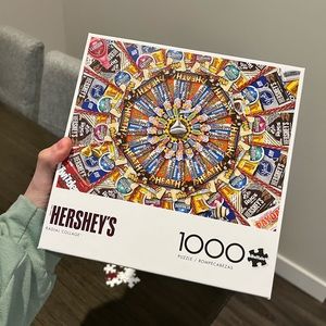 Hershey’s Buffalo 1000 piece puzzle radical collage
